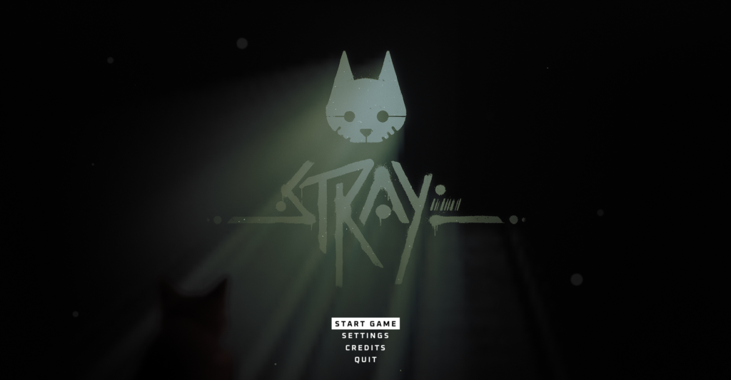 Stray-game-menu