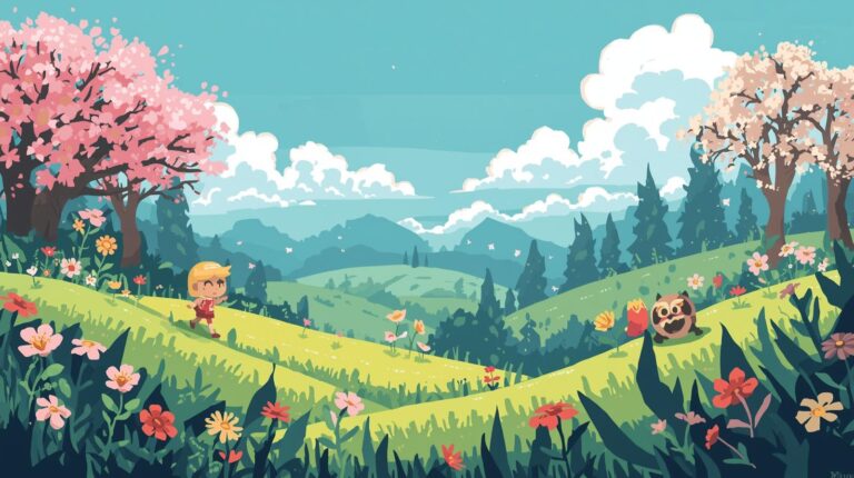 pixel art image cover of something related to srping and video games